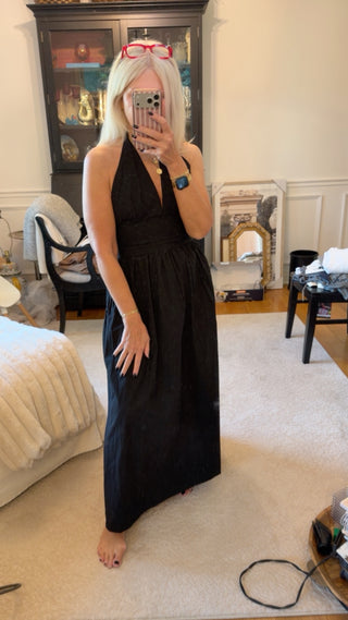 Cassis Dress - Black // Deluc