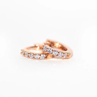 GirlsCrew//Baby Sparkle Hoops- Gold