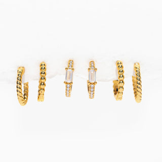 California Dreamin' Hoop Set - Gold
