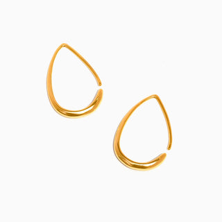 Through & Through Hoops - Gold