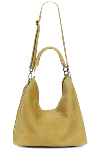 Suzie Suede Slouch Tote - Harvest Gold // Free People