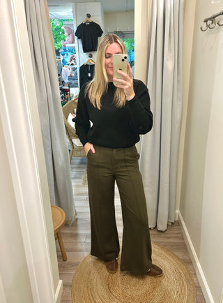 Marlons Pants-Olive//Deluc