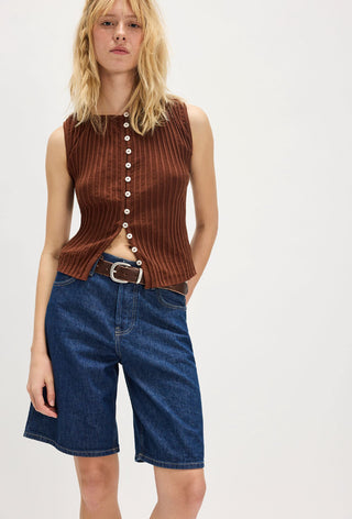 Tilly Vest Honey Bronze - Free People