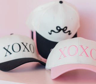 XOXO Cream Hat