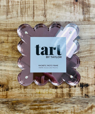 Light Pink Chrome Mini Acrylic Picture Frame - Tart By Taylor
