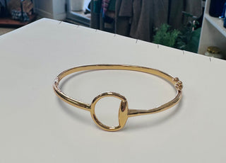 Shelby Gold Loop Bracelet
