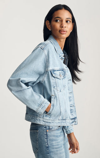 Ruby Denim Jacket - Bleached Icon // Mavi