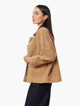 Oversized Corduroy Jacket - Fawn // Habitual