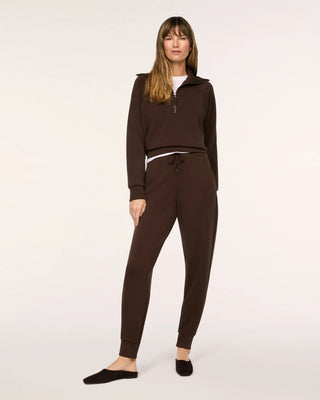 Air Essentials Half Zip // Umber // Spanx