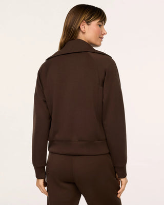 Air Essentials Half Zip // Umber // Spanx