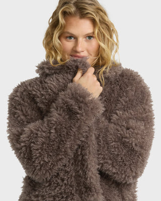 Holidazed Fluffy Jacket // Incense // Billabong