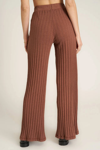 Lights Out Rib Pant - Russet Brown Project Social T