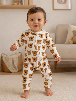Baby Bear 2-Way Zip Romper