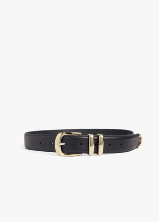 Jordan Belt Black/Gold - Favorite Daughter