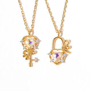 Forever & Always Necklace Set Gold - Girls Crew