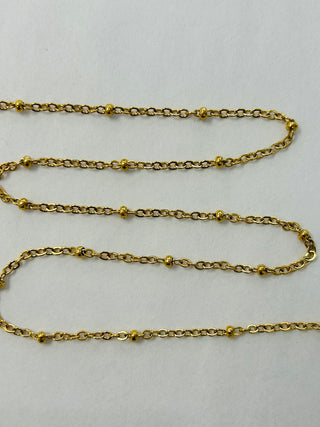 Gold Charmie Necklace Chains 16”-20”