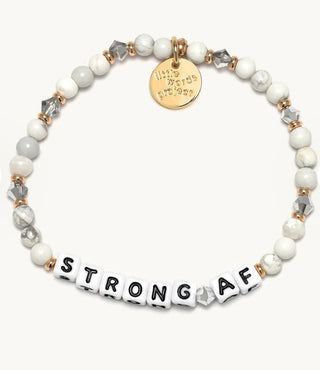 Little Words Project Strong AF Bracelet