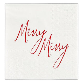 Ceramic Napkin Tray - Merry Merry