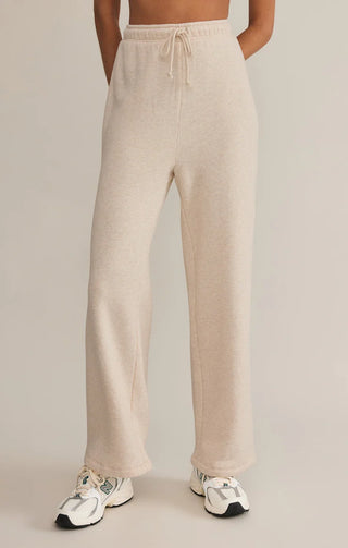 Z Supply- Hype Sweatpants- Light Oatmeal Heather