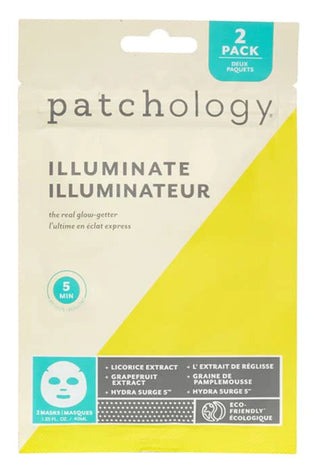 Patchology- Illuminate Sheet Mask 2 Pack