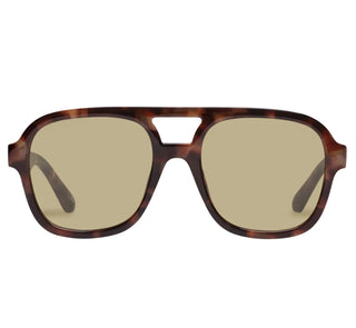 Whirlpool Sunglasses - Dark Tort Khaki Tint - Aire