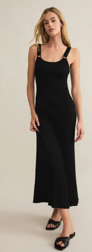 Z Supply Salinas Midi Dress - Black