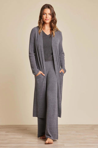 Barefoot Dreams CozyChic Ultra Lite® Everything Cardigan - Coal