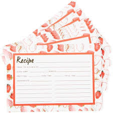 Strawberry Field Recipe Cards