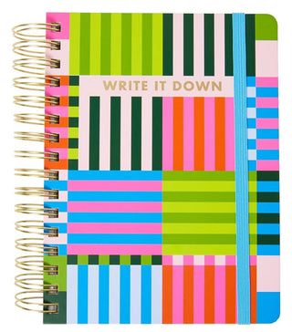 Bold Stripe 3 in 1 Wire Journal