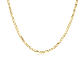 15" Choker Beaded - Classic Gold - 3mm // Enewton