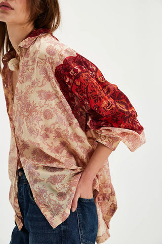 Free People- Rose Bud Blouse