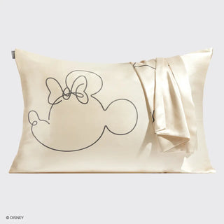 Kitsch - Mickey and Minnie Satin Pillow Case