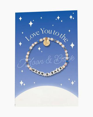 Little Words Project Bracelet Card - Moon & Back