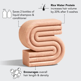 Kitsch Rice Water Protein Strengthening Solid Shampoo