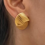 Alco- Capri Earrings Gold