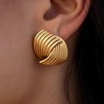 Alco- Capri Earrings Gold