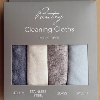 Mixed Microfiber Cleaning Cloths- Set of 4