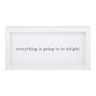 Be Alright Wall Art 14x7