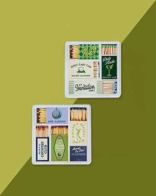 Tart by Taylor Golf Matchbook Coasters