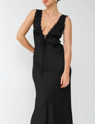 Venice Maxi Dress - Black - Rumored