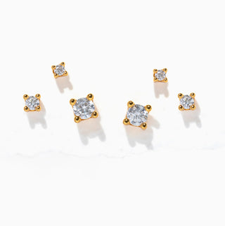 Classic Radiance Earring Set Gold - Girls Crew