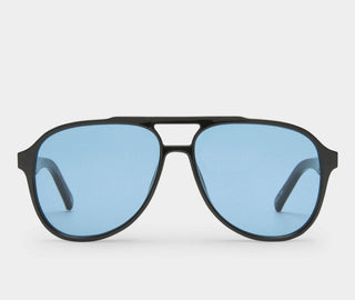 Tragic Magic Black Sunglasses // Le Specs