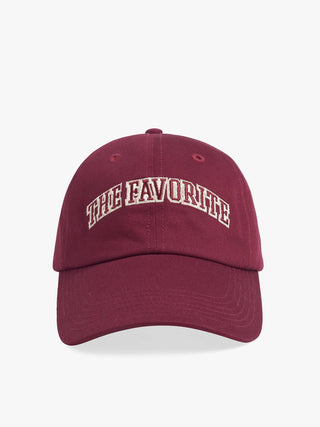 The Favorite Baseball Cap Burgundy // Favorite Daughter