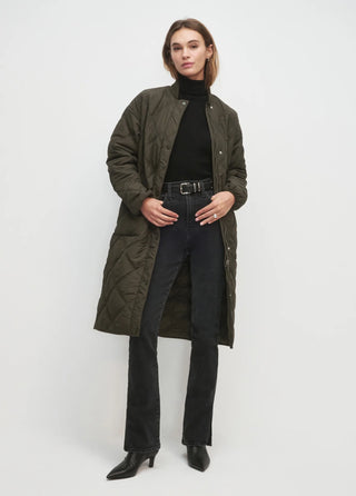 The Walk In The Park Jacket Dark Olive // Favorite Daughter