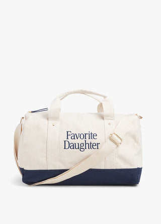 Favorite Daughter Canvas Duffle Navy