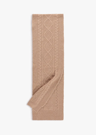 Favorite Daughter Cable Scarf Tawny Birch