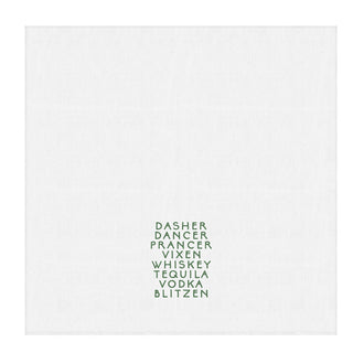Dasher Dancer Prancer Tea Towel