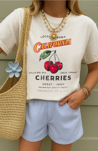 Scarlet Cherry Everyday Tee