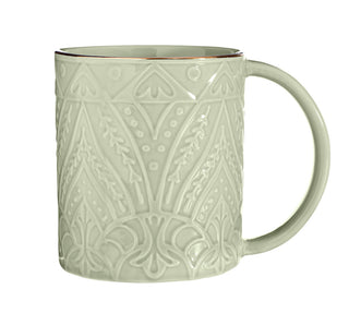 Embossed Mug Sage Mist