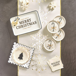 Merry Christmas Ceramic Platter